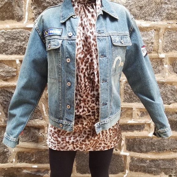 evisu jean jacket